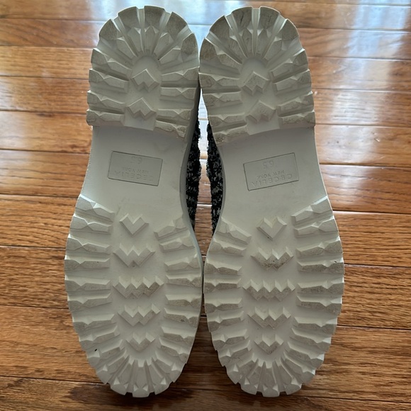 Cecelia New York Chance Hiker Boots Size 6.5 Tweed - Picture 3 of 5